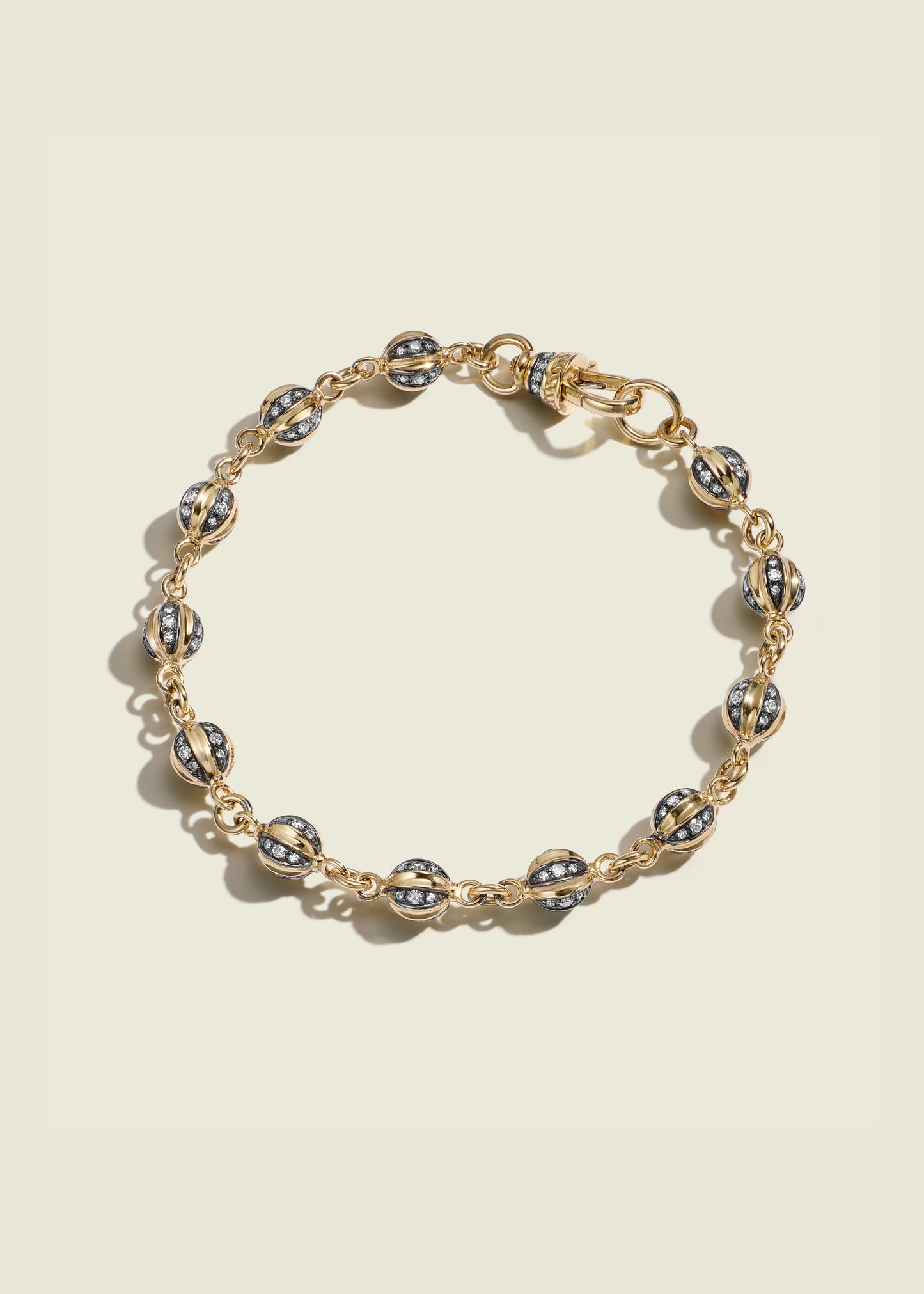 Diamond Ball Breaker Bracelet