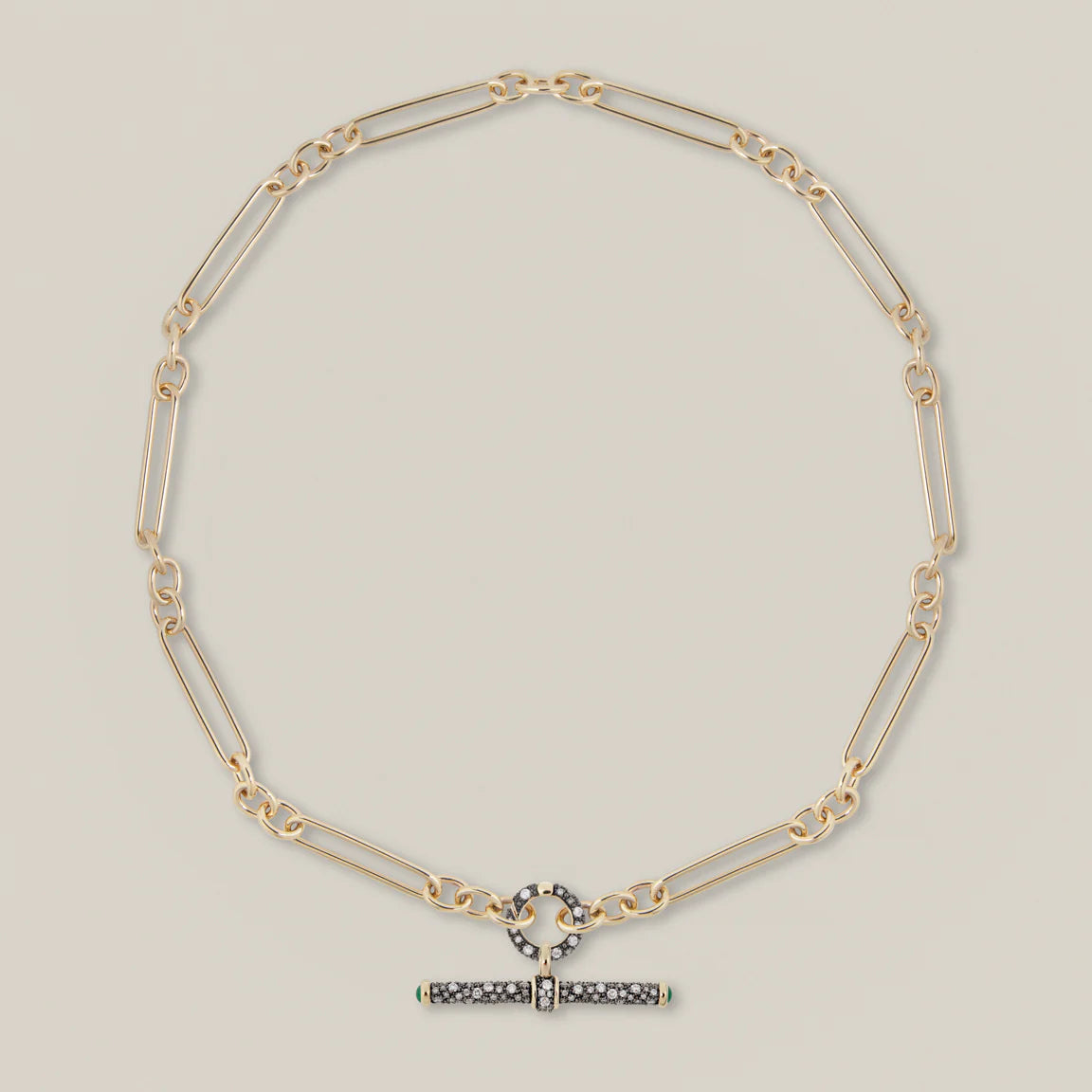 Antique Finish Diamond Connection