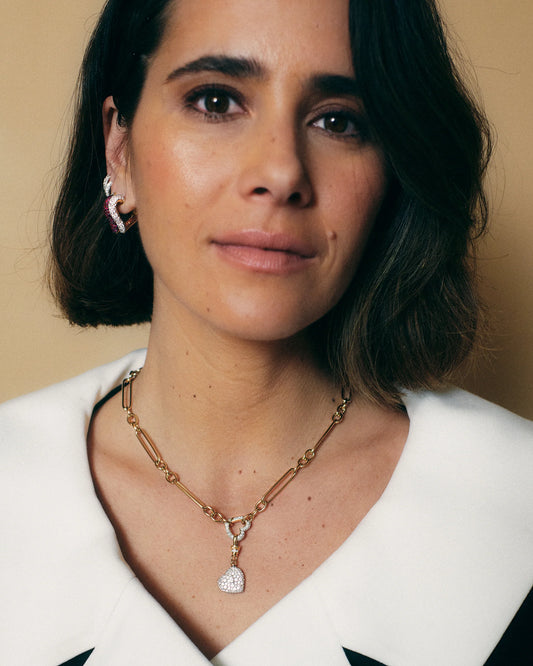 Emerald Chubby Love Pendant