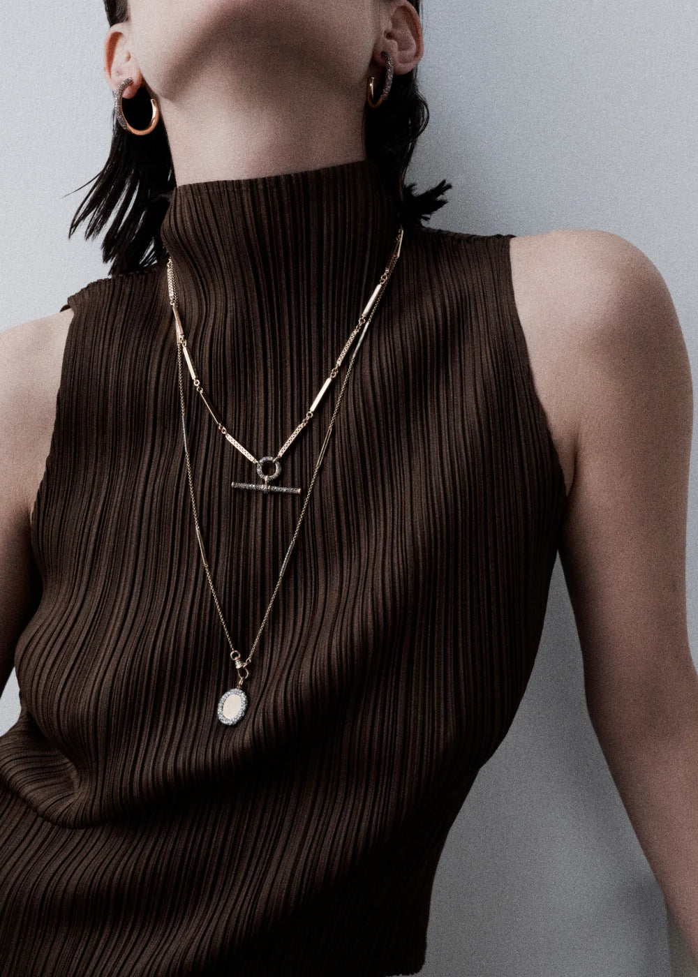 The Diamond Muff Chain