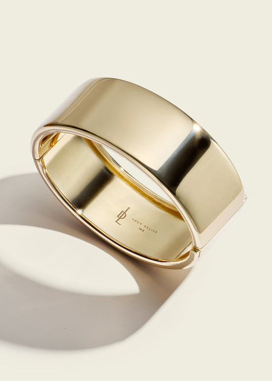 Gold Dust Bangle 25mm