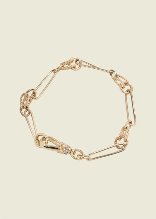 Twisted Link Bracelet