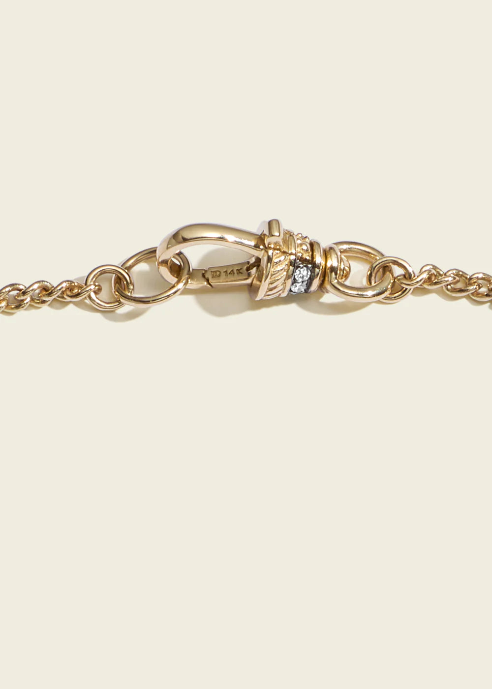 Baby Gold T-Bar Necklace