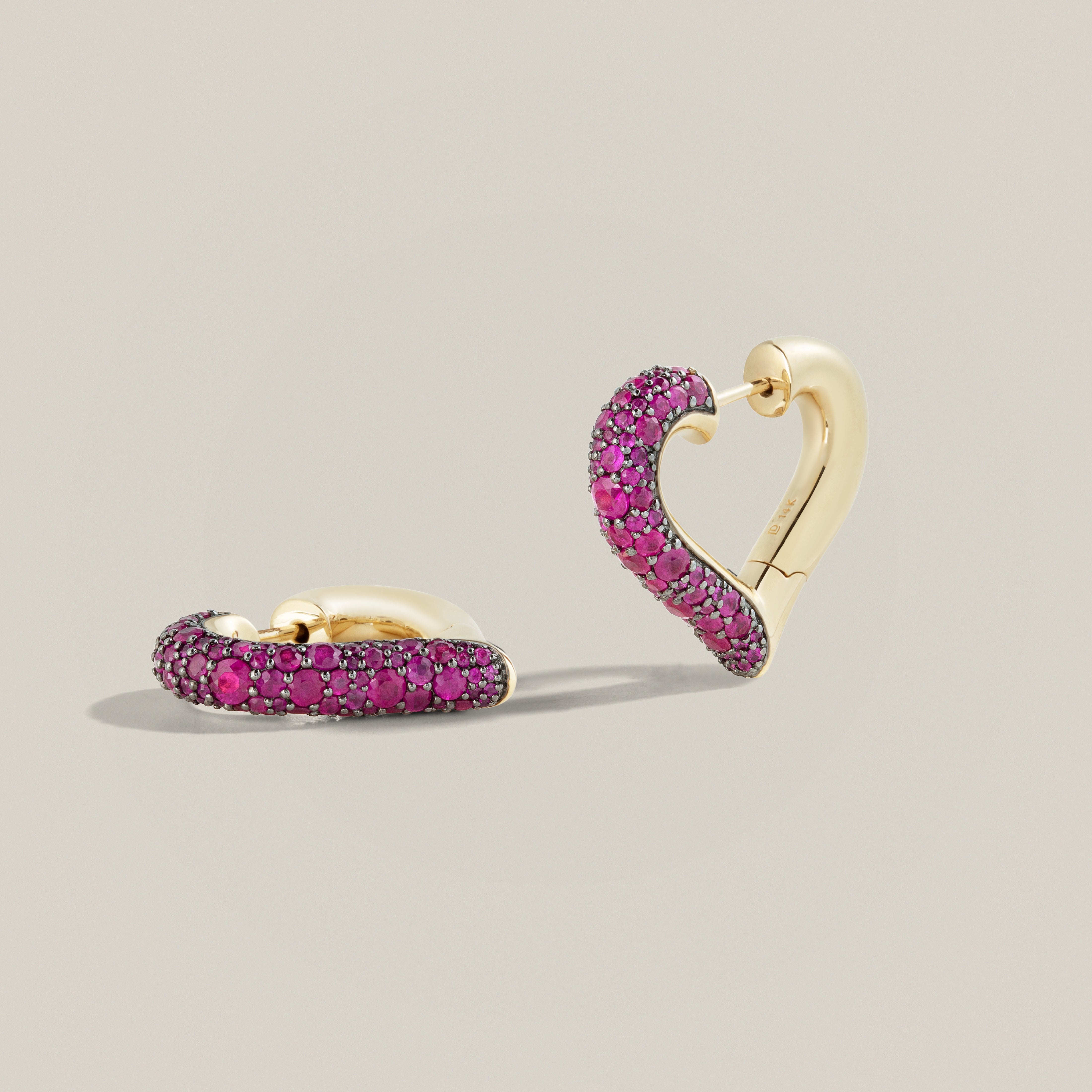 Chubby Love Ruby Earrings