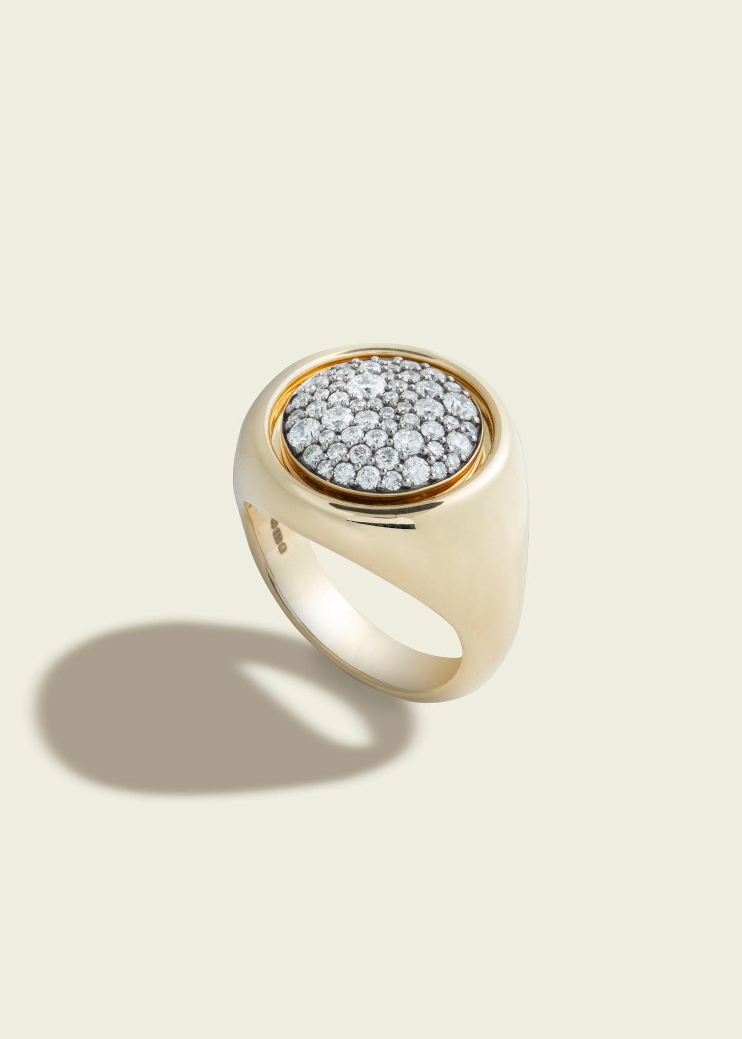 Antique Finish Smartie Ring