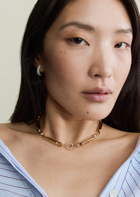 Big Stirrup Necklace