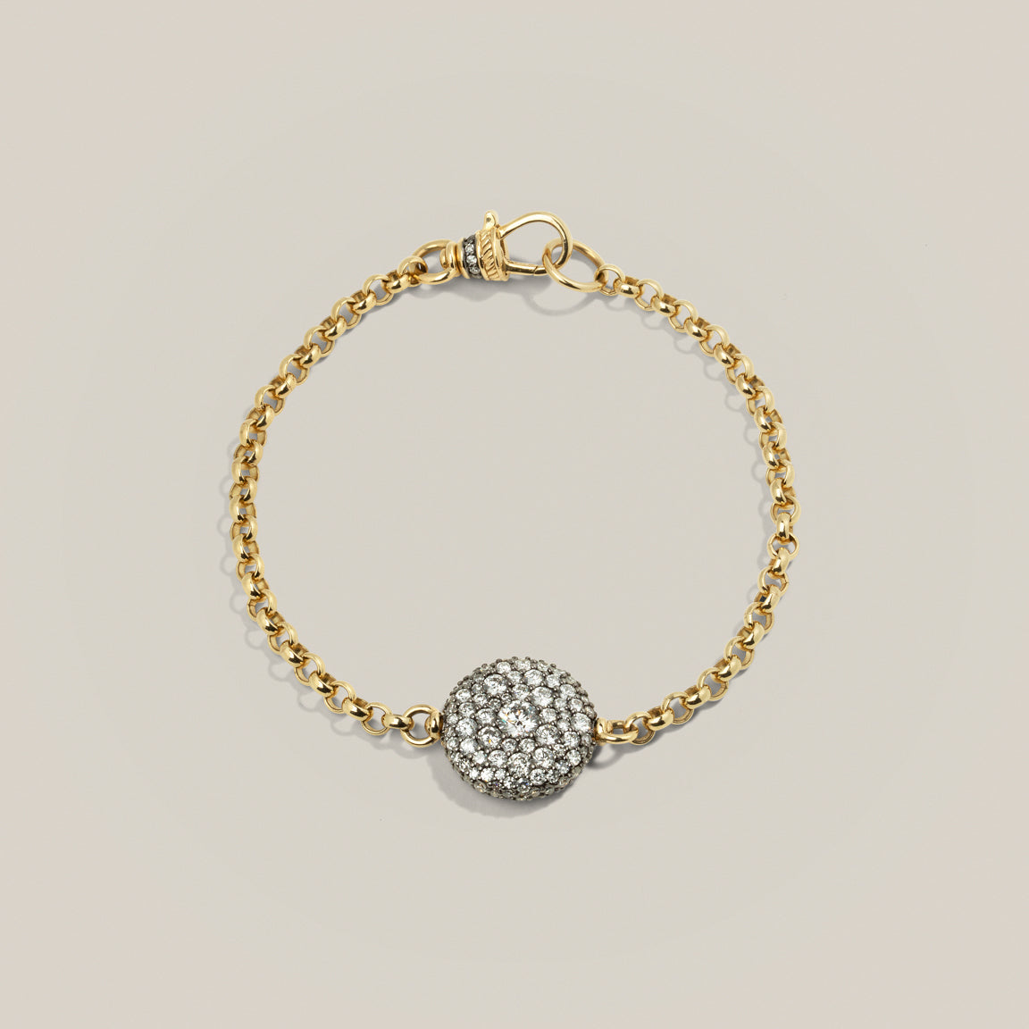 Pocket Watch Bracelet - Diamond