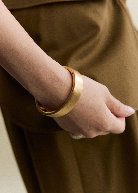 Gold Dust Bangle 15mm