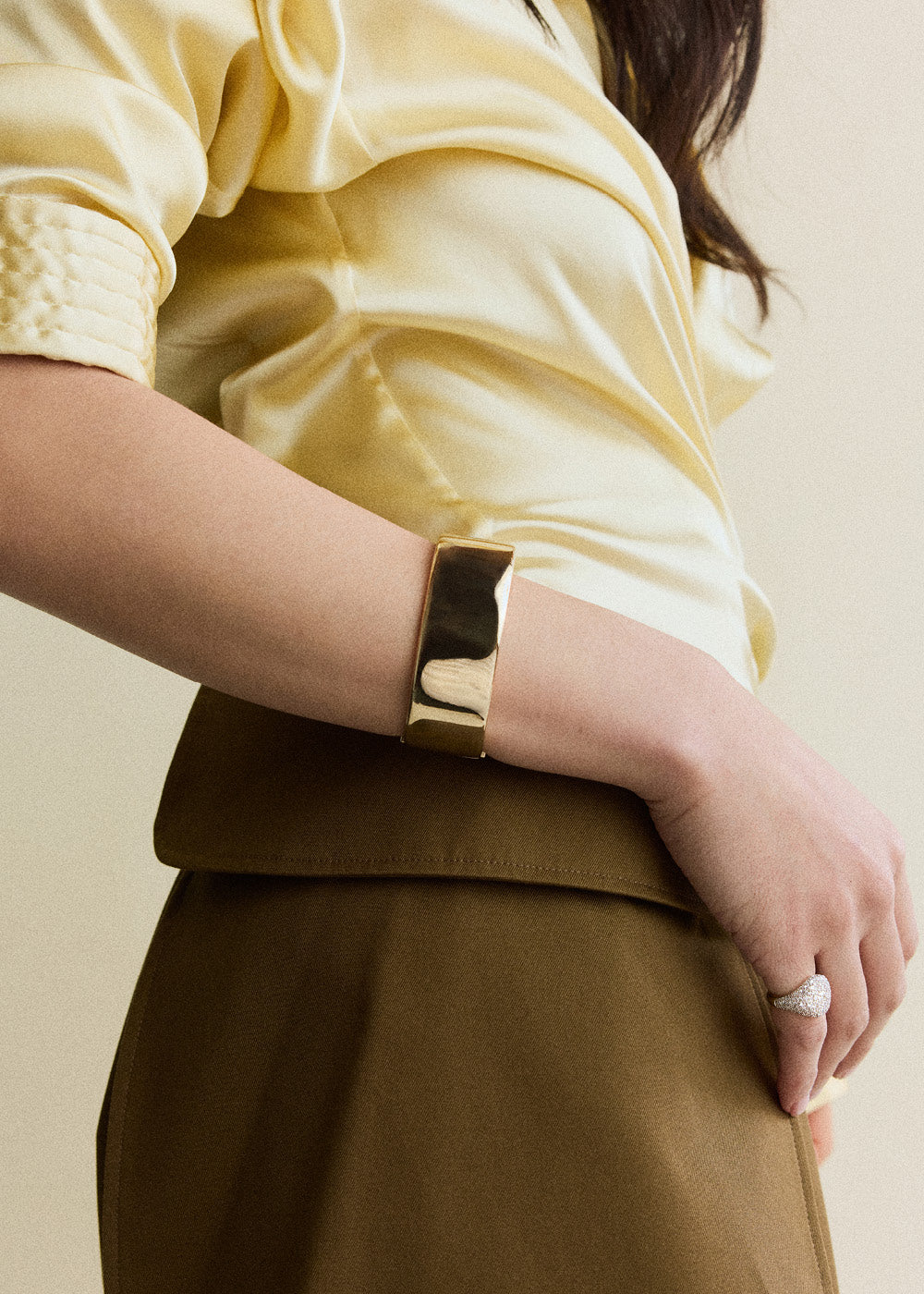 Gold Dust Bangle 25mm