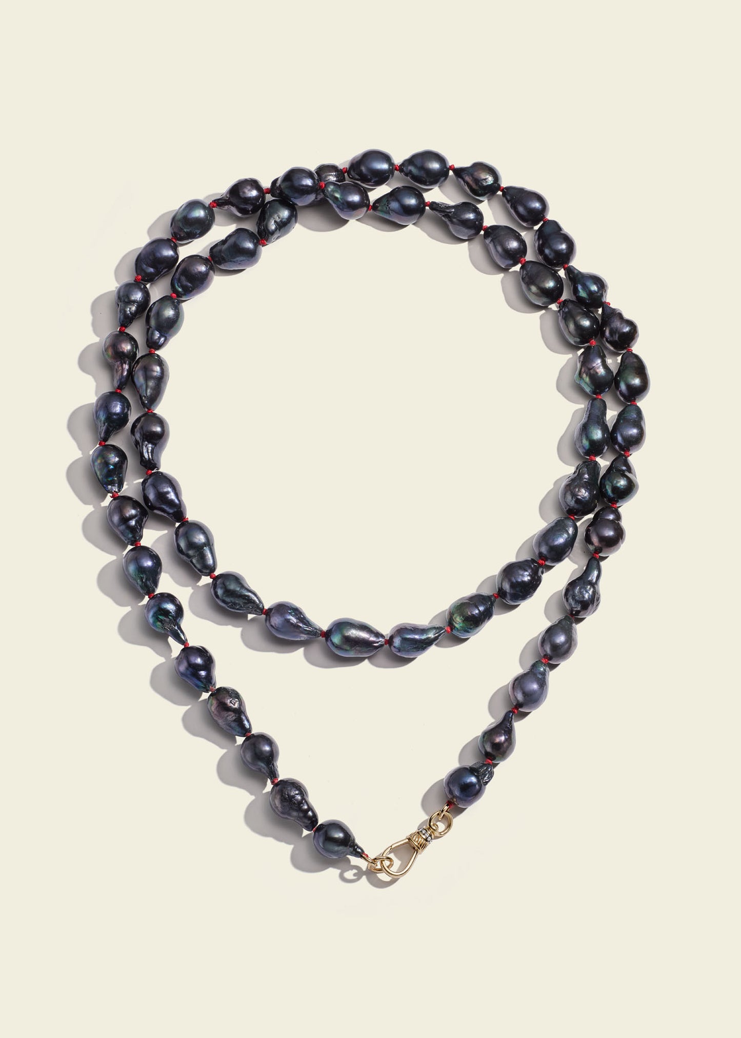 Nyx Long Baroque Pearl Necklace