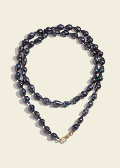 Nyx Long Baroque Pearl Necklace