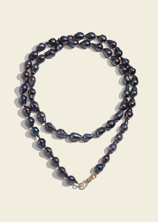 Nyx Long Baroque Pearl Necklace
