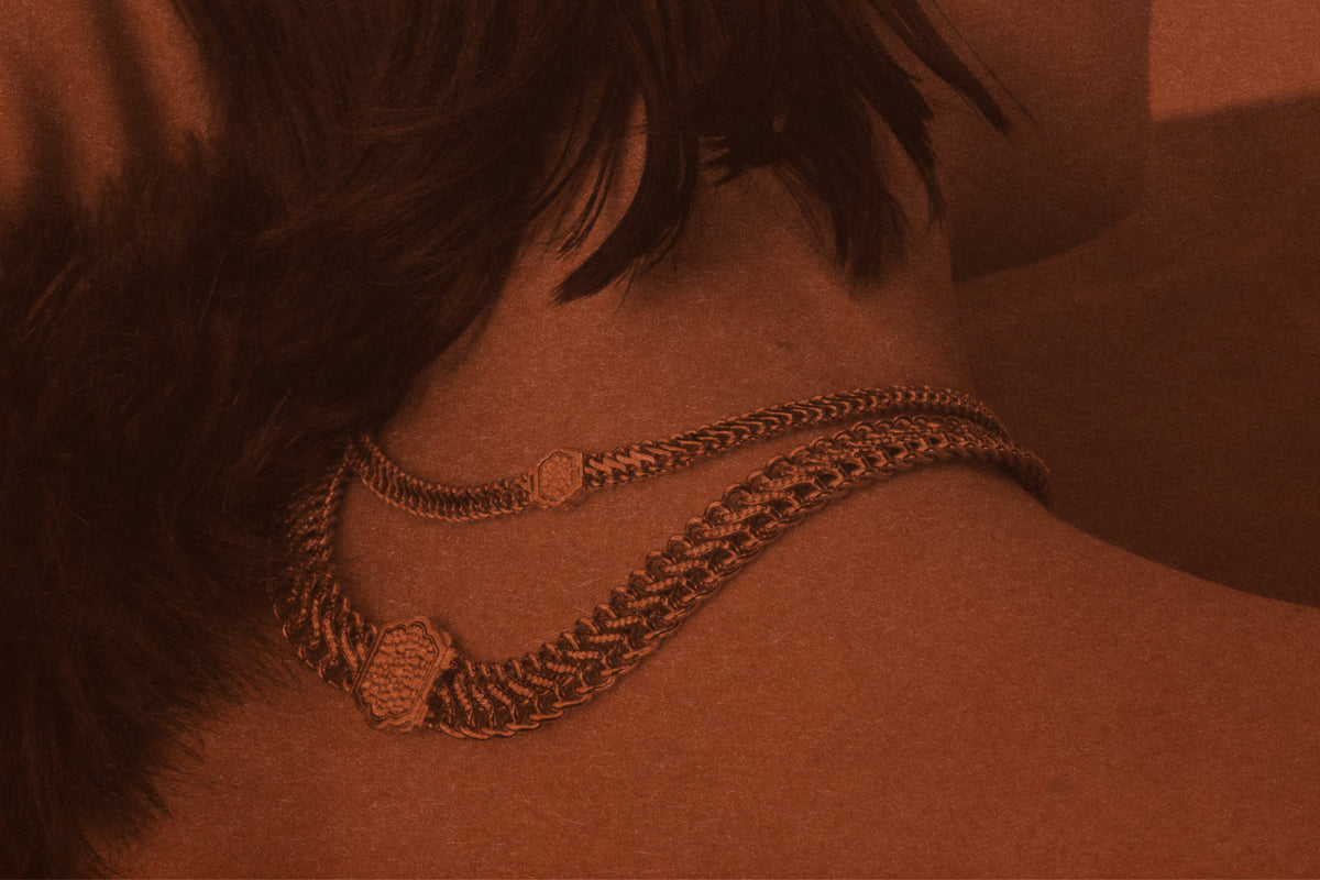 the collection mines seafaring lore for silhouettes in homage to Persephone – one of Greek mythology’s most enduring antiheroines.