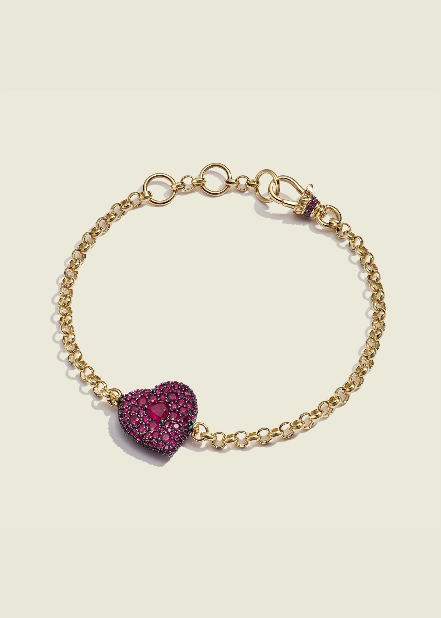 Ruby Chubby Love Bracelet