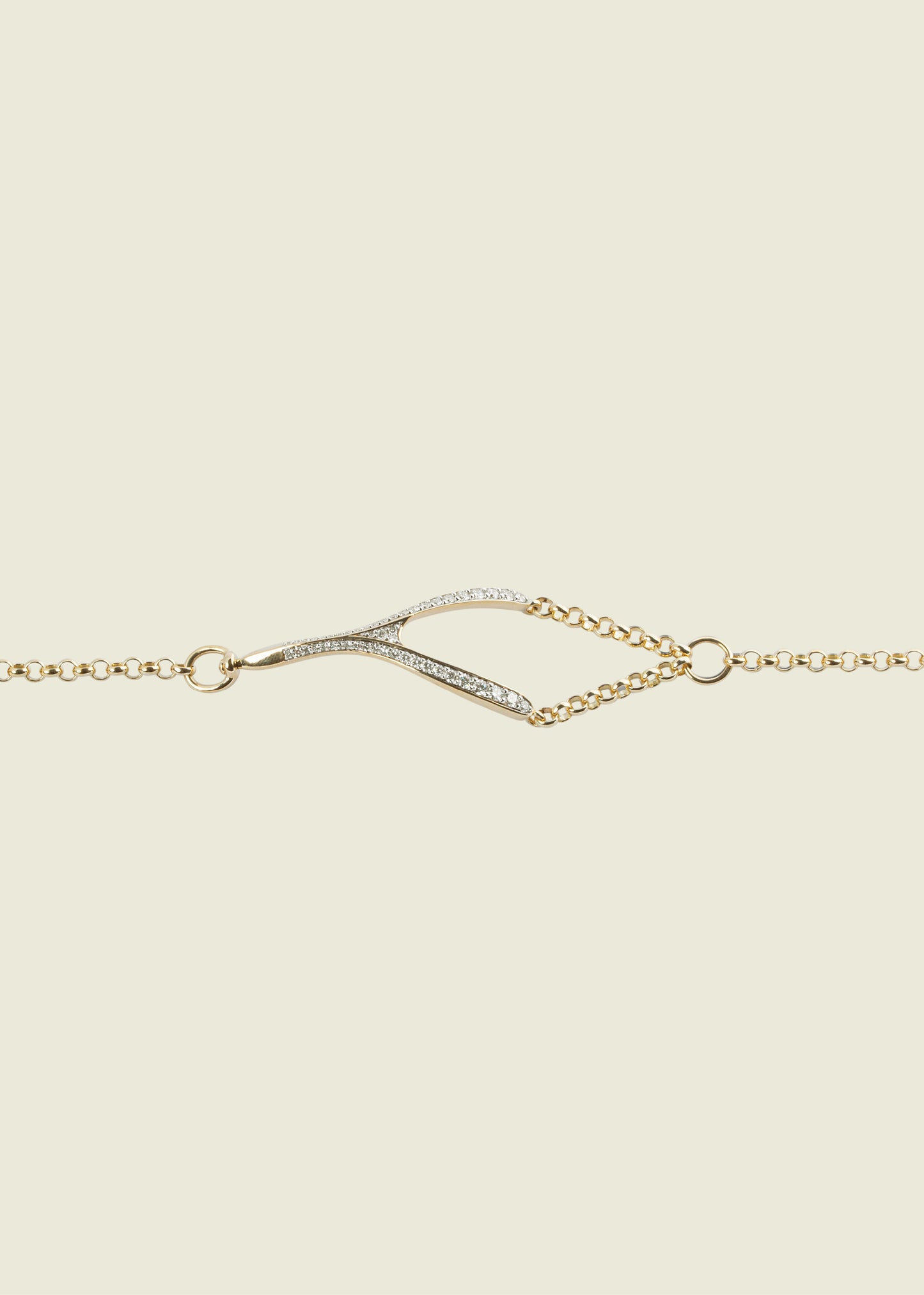 Modern Finish Wishbone Bracelet