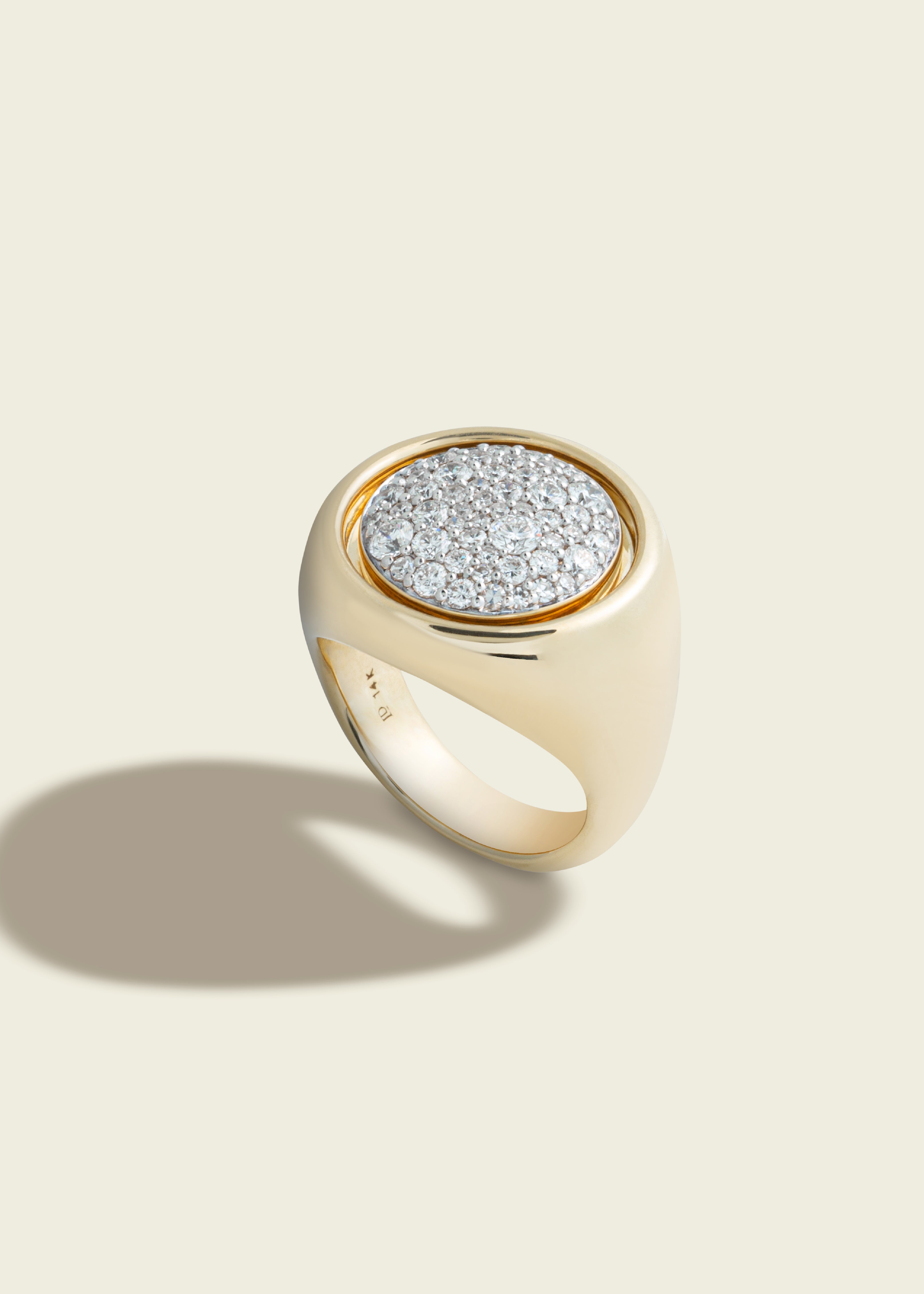 Modern Finish Smartie Ring