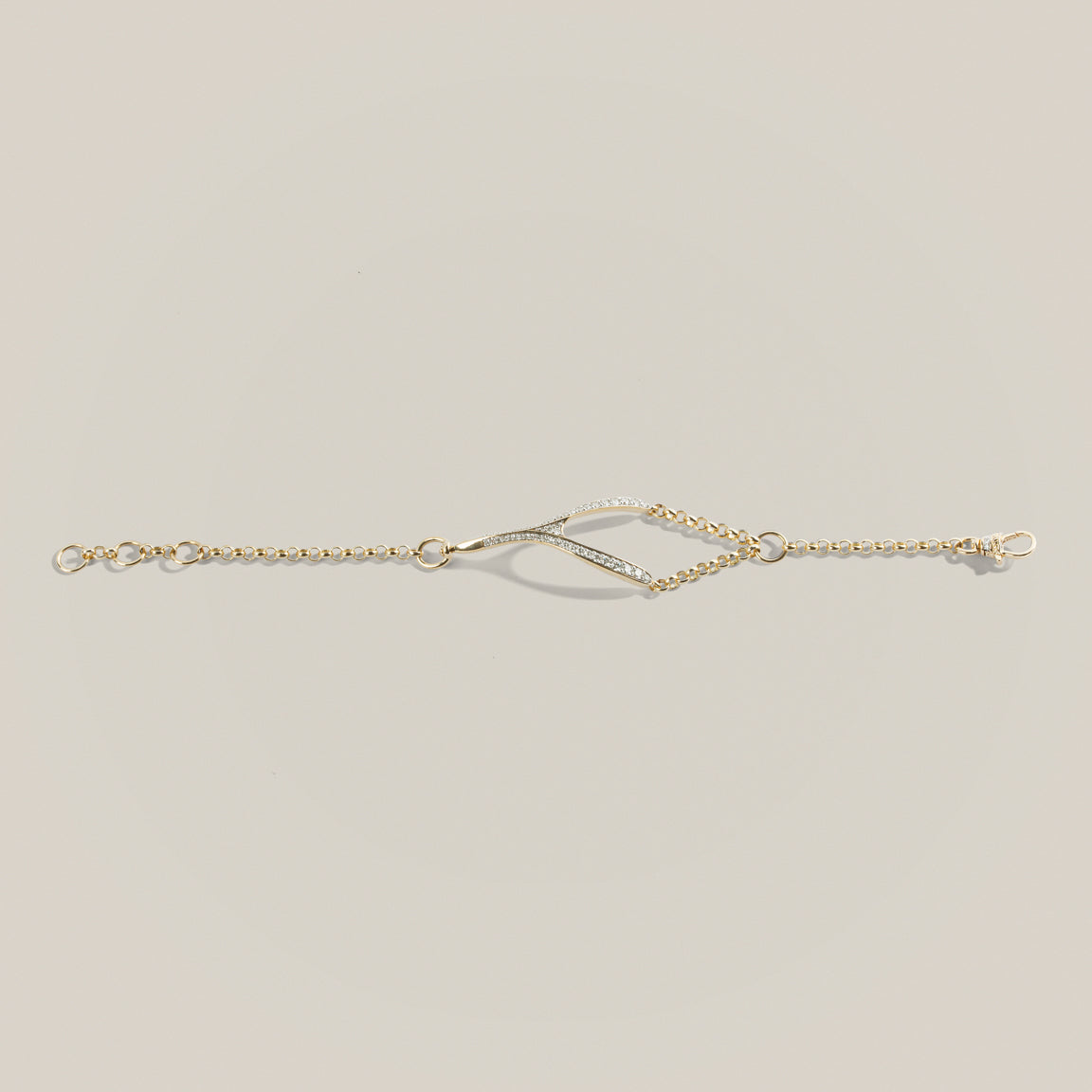 Modern Finish Wishbone Bracelet