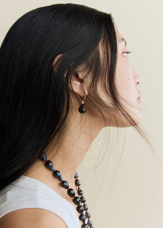Nyx Baroque Pearl Drop Earrings
