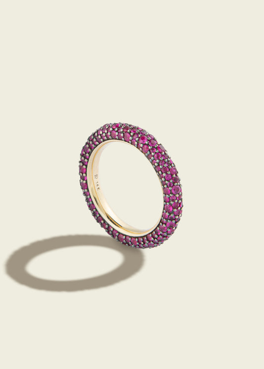 Ruby Eternity Ring
