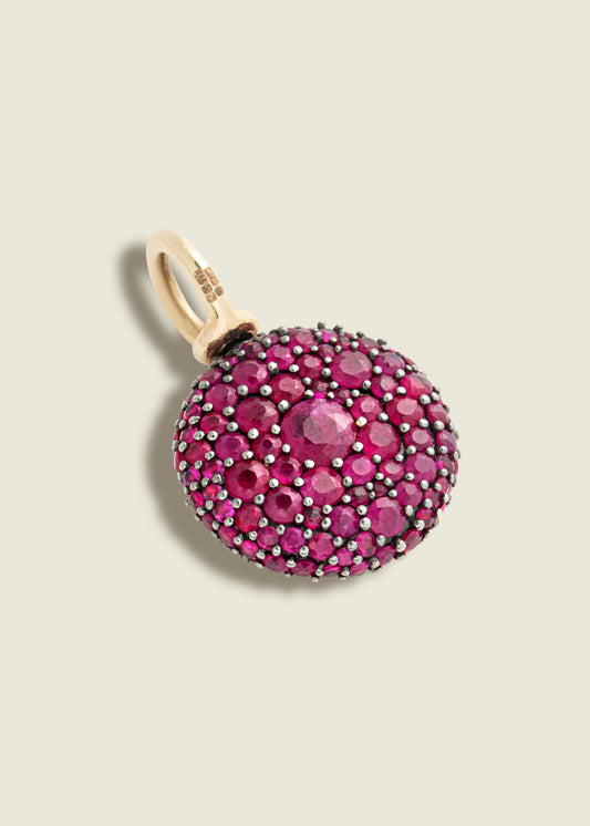 Ruby Pocket Watch Pendant