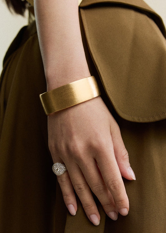 Gold Dust Bangle 25mm