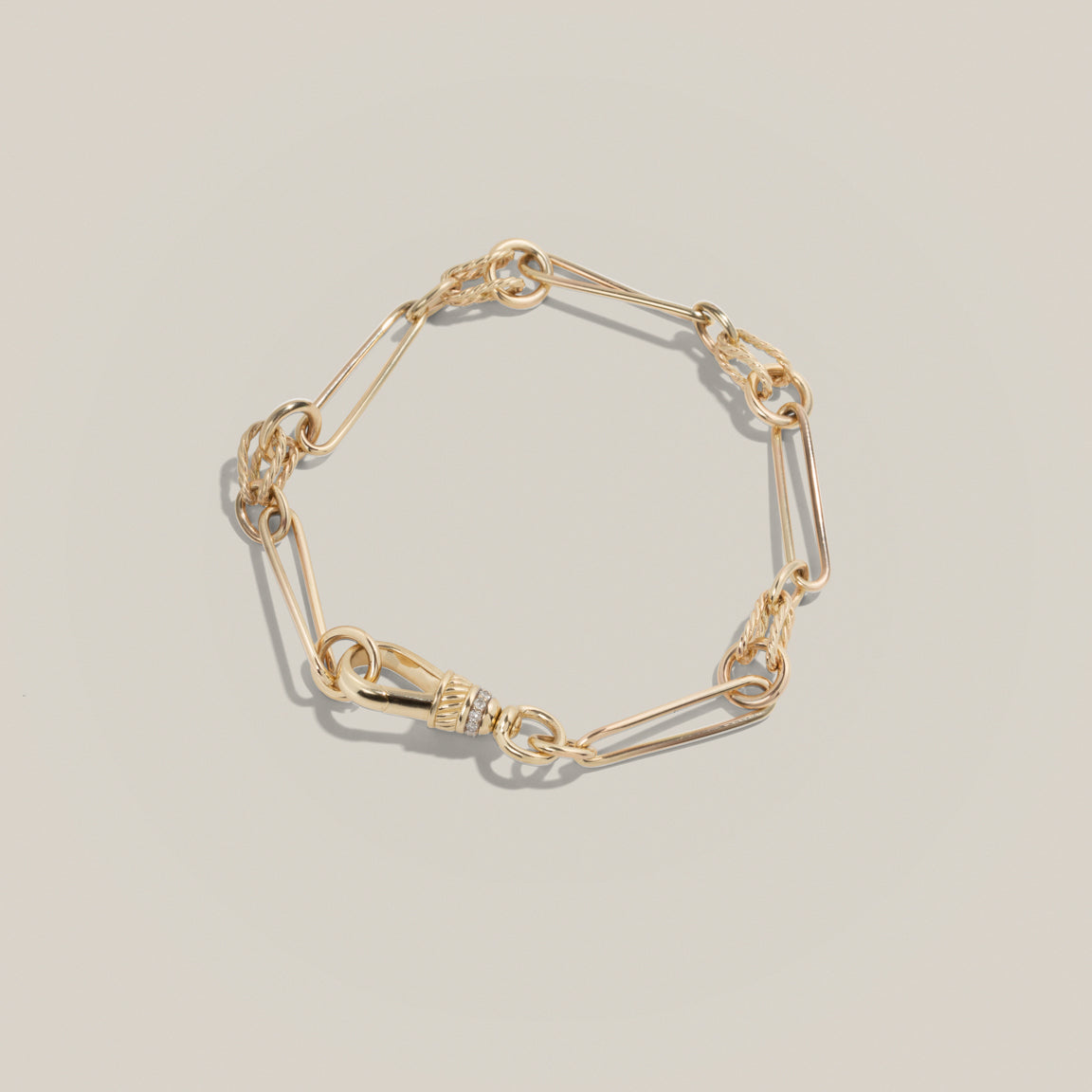 Twisted Link Bracelet