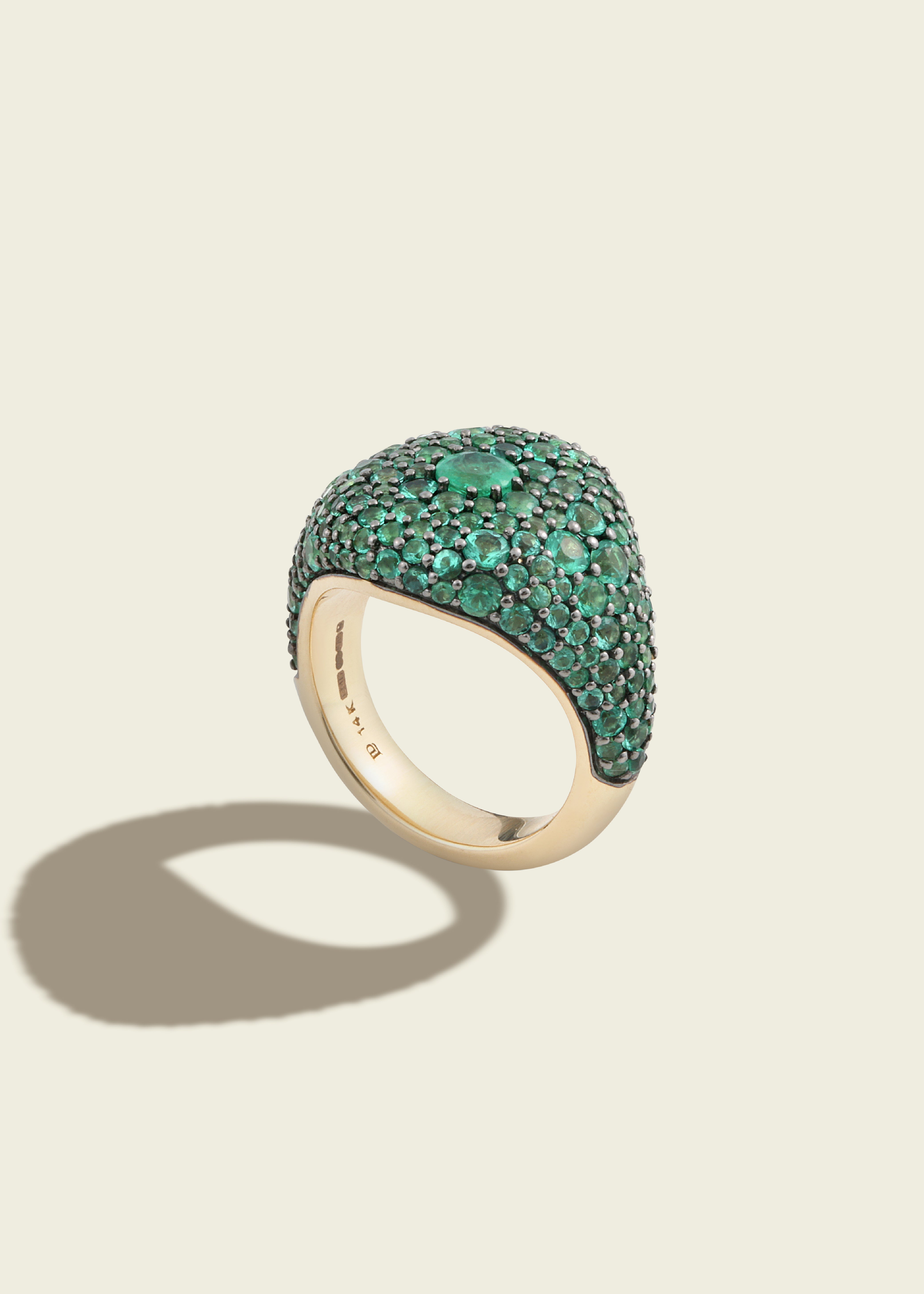 Emerald Signet Ring