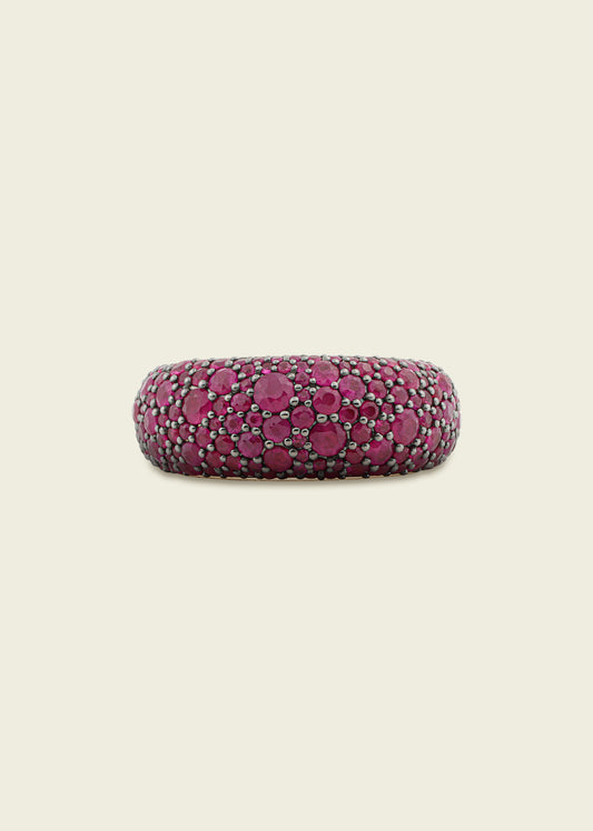 Ruby Bombé Ring