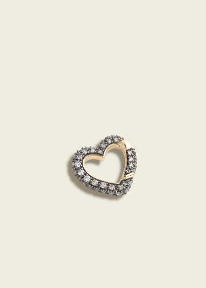 Antique Finish Diamond Love Connection