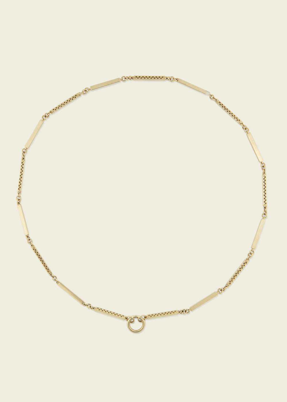 Mega Muff Chain. Victorian inspired 14kt gold jewellery, Lucy