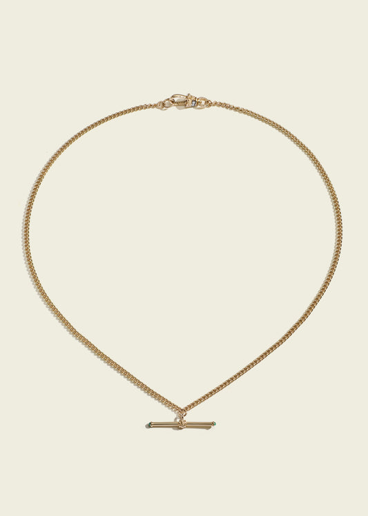 Tiny T-Bar Necklace