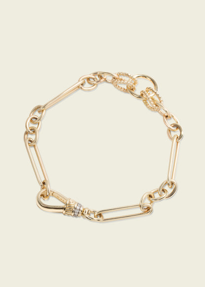 Trombone Link Bracelet