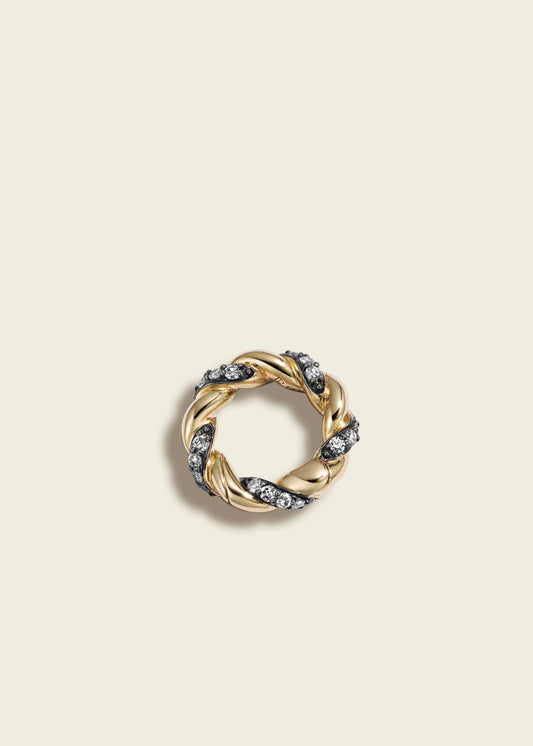 Antique Finish Diamond Rope Connector