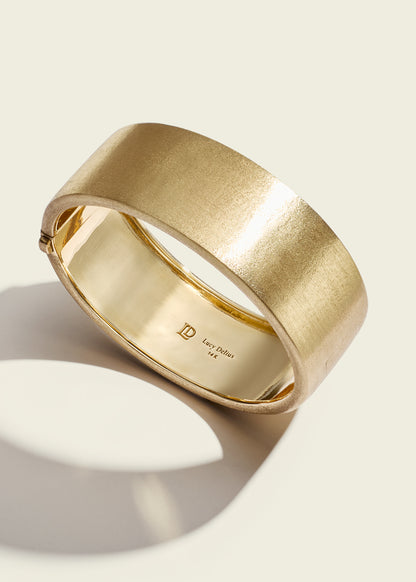 Gold Dust Bangle 25mm